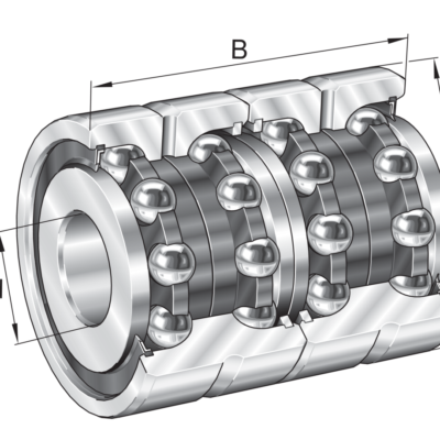 Axial Angular Contact Ball Bearings ZKLN2052-2RS-2AP-XL