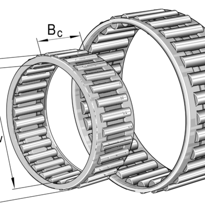 Needle Roller Bearings and Cage Assemblies K15X18X17-TV/0-7