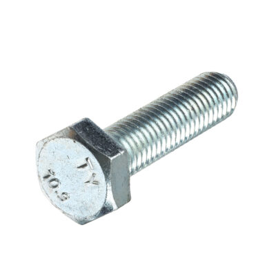 Hexagon head bolt, fully threaded, DIN 933, 10.9, vZn, M 16 x 160