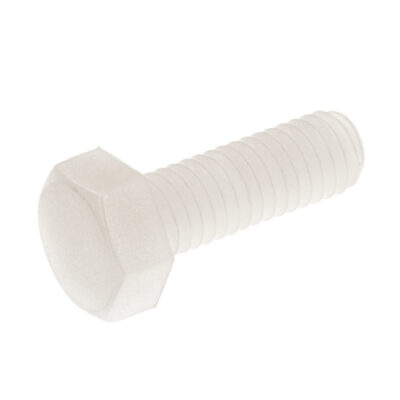 Hexagon head bolt, fully threaded, DIN 933, PA 6.6, M 10 x 60