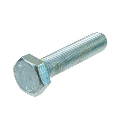 Hexagon head bolt, fully threaded, DIN 933, 6.8, vZn, M 8 x 20