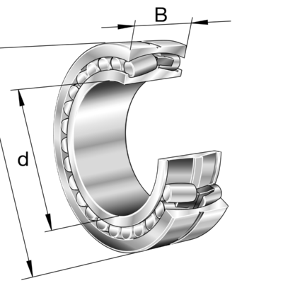 Spherical Roller Bearings 248/1500-B-K30-MB-C3