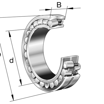 Spherical Roller Bearings 22328-E1A-XL-K-MA-T41A
