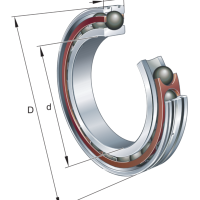 Spherical Roller Bearings 23944-S-K-MB-C4