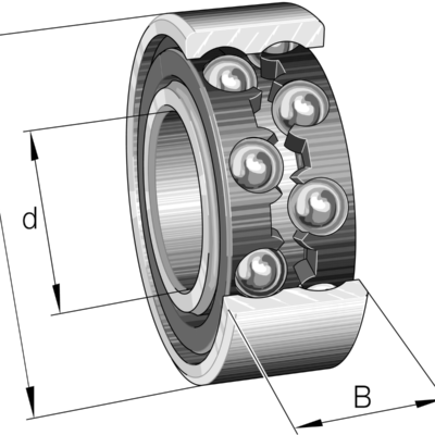 Radial Ball Bearings 4211-B-TVH