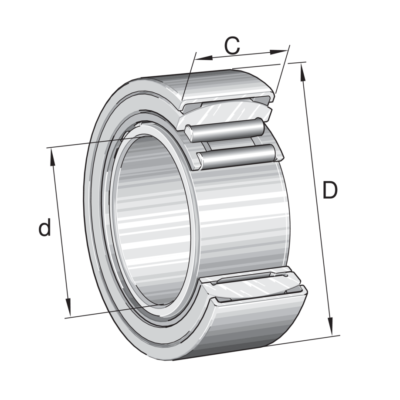 Needle Roller Bearings PNA35/55-XL