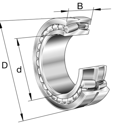 Spherical Roller Bearings 230/670-B-MB