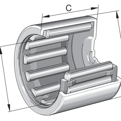 Needle Roller Bearings and Cage Assemblies BK0609