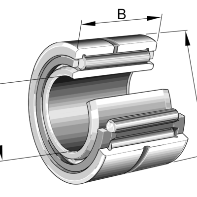 Needle Roller Bearings NA4826-XL