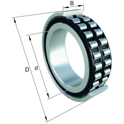 Precision Cylindrical Roller Bearings NN3006-D-TVP-SP-XL