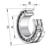 Precision Cylindrical Roller Bearings NN3012ASK.M.SP