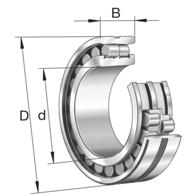 Precision Cylindrical Roller Bearings NN3036-AS-K-M-SP