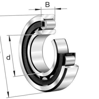 Precision Cylindrical Roller Bearings NU311-E-XL-M1A-C3