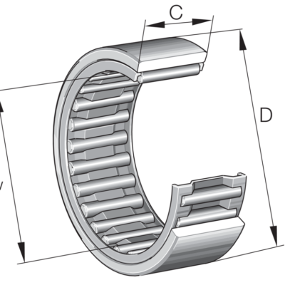 Needle Roller Bearings RNAO12X22X12-TV