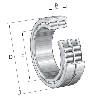 Precision Cylindrical Roller Bearings SL014952-A
