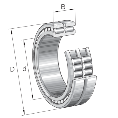 Precision Cylindrical Roller Bearings SL024996-A