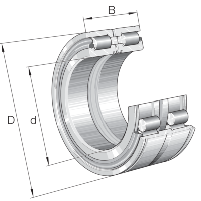 Precision Cylindrical Roller Bearings SL045048-D-PP