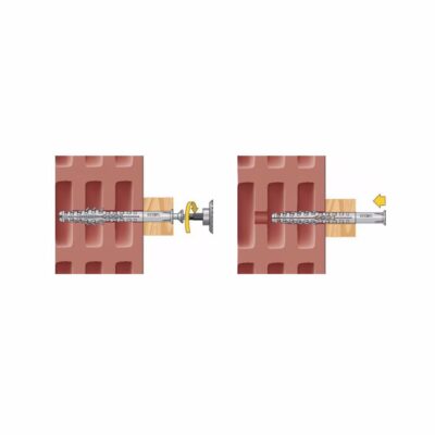 Nylon plug, long, MEA FL, Ø 10 x 90