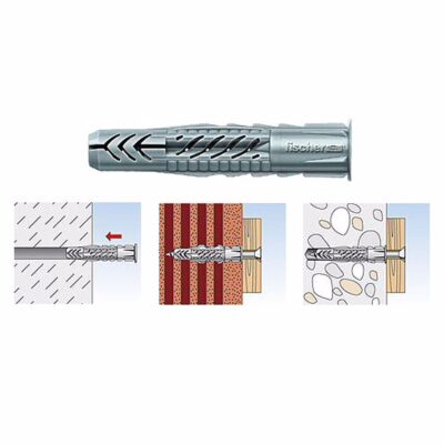 Universal plug UX FISCHER, Ø 14 x 75
