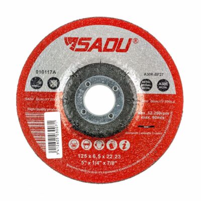 Saw blade for grinding metal, convex , SADU A30R, Ø 115 x 6.4 x 22.23 mm
