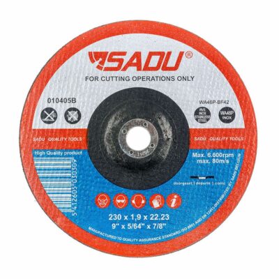 Saw blade for cutting INOX, SADU AZ46P, Ø 230 x 1.9 x 22.23 mm