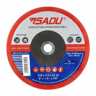Saw blade for grinding metal, convex , SADU A30R, Ø 150 x 6.4 x 22.23 mm