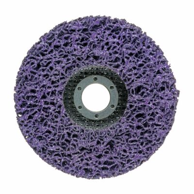 Fiberglass cleaning disc, SADU, blue, Ø 115 x 22.23 mm