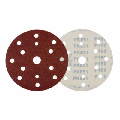SADU fiber disc, velcro,AO, 15 holes, Ø 150, P120