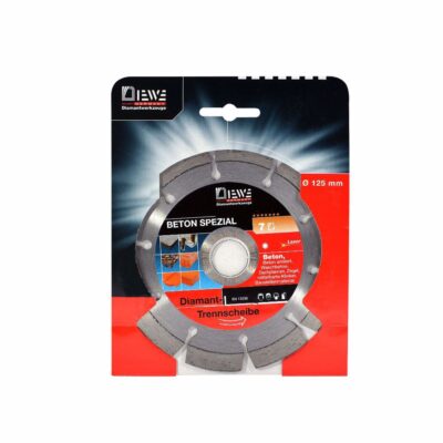 Diamond saw blade for cutting DIEWE Beton Spezial, Ø 125 x 22.23 x 10 mm