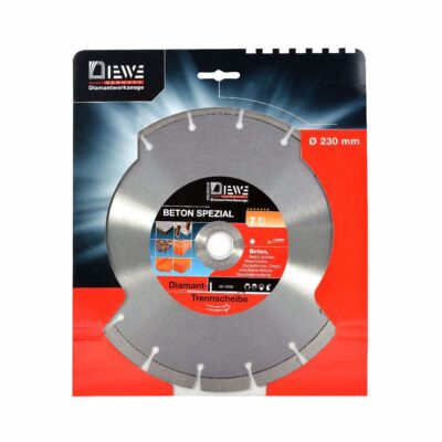Diamond saw blade for cutting DIEWE Beton Spezial, Ø 230 x 22.23 x 10 mm