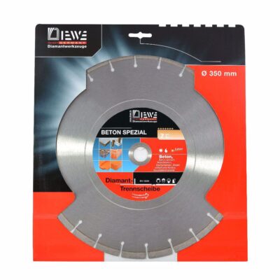 Diamond saw blade for cutting DIEWE Beton Spezial, Ø 350 x 25.4 x 10 mm