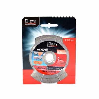 Diamond saw blade for cutting DIEWE BSXE10, Ø 115 x 22.23 x 10 mm