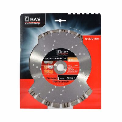 Diamond saw blade for cutting DIEWE Magic Turbo Plus, Ø 230 x 22.23 x 12 mm