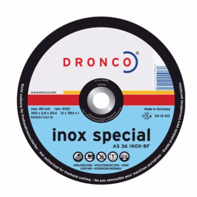 Saw blade for Inox cutting, DRONCO Special AS36, Ø 300 x 2.8 x 25.4 mm