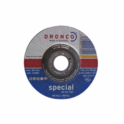 Saw blade for metal cutting, convex, DRONCO Special AS30S, Ø 115 x 3.0 x 22.23 mm
