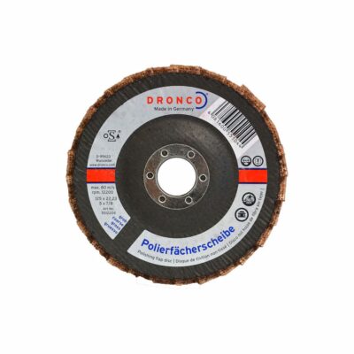 Lamellar disc for grinding, rough, DRONCO G - VA, Ø 125 x Ø 22.23 mm