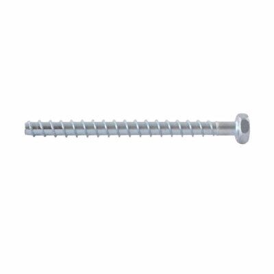 Certified hexagonal head screw anchor, Zn, HECO MMS S, Ø 6 x 100 / 55
