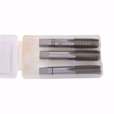 Hand tap with left thread M 18, Set No.1, 2,3