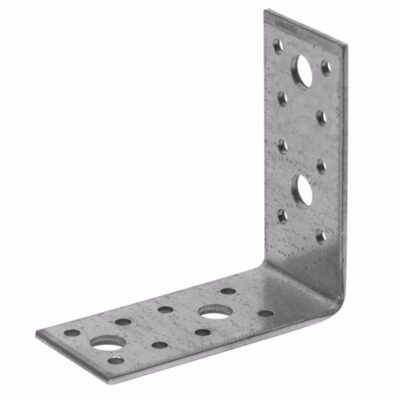 Angle bracket, perforated WL, tZn, 40 x 40 x 100 x 2