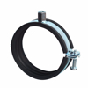 Single screw pipe clamp with EPDM rubber, PD 15 - 19 mm, 3/8"