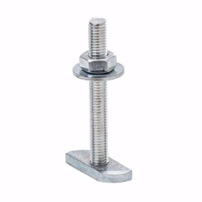 Slide T-bolt assembly 27/18+28/30, vZn, M 8 x 80