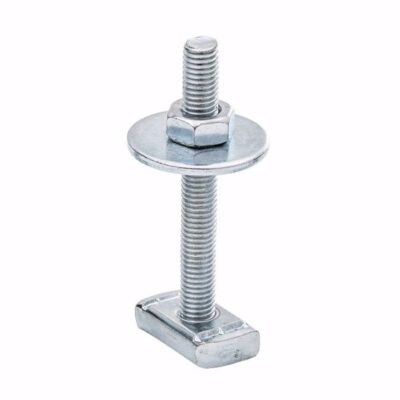 Slide T-bolt assembly 38/40+40/60, vZn, M 10 x 80