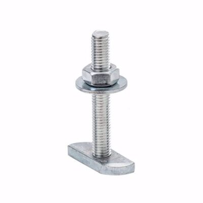 Slide T-bolt assembly 38/40+40/60, vZn, M 8 x 50