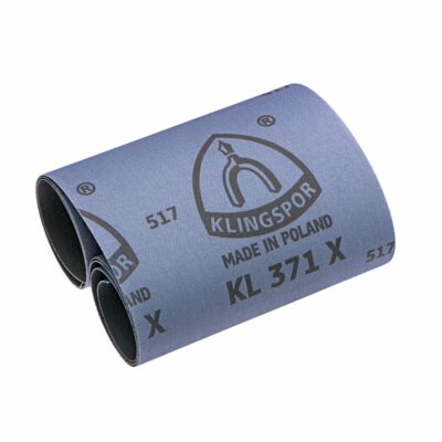 Sandpaper on fabric, KLINGSPOR, KL 371, blue,  P80, 230 x 280 mm