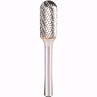Cylindrical round end burr KLINGSPOR, Ø 6 x 18 mm, shank 6 mm