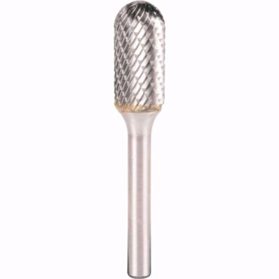 Cylindrical round end burr KLINGSPOR, Ø 9.6 x 19 mm, shank 6 mm