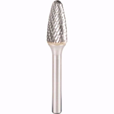 Conical burr KLINGSPOR, Ø 9.6 x 19 mm shank 6 mm