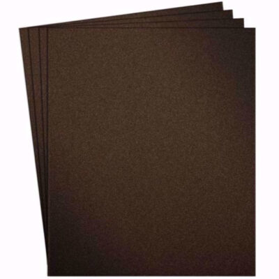Sandpaper on fabric, sheets, KLINGSPOR, KL 361, brown,  P120, 230 x 280 mm