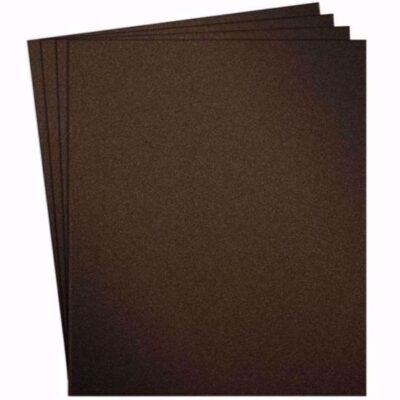 Sandpaper on fabric, sheets, KLINGSPOR, KL 361, brown,  P80, 230 x 280 mm