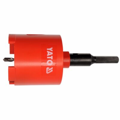 Diamond core bit drilling holes for sockets YATO,  Ø 82 mm